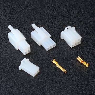 380Pcs 40 Set Auto Electrical Terminal Practical 2.8 mm 2/3/4/6 Pin Way Cable Wire Connectors Termin