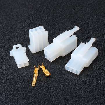 380Pcs 40 Set Auto Electrical Terminal Practical 2.8 mm 2/3/4/6 Pin Way Cable Wire Connectors Termin