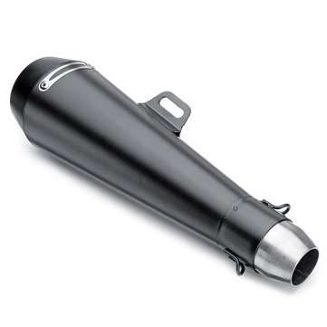 38-51mm 340mm Motorcycle Exhaust Muffler Pipe Tip Universal Aluminium Alloy
