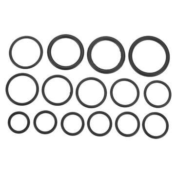 382Pcs Universal O-Ring Assortment Kit Metric Rubber O-Ring Washer Automotive Storage Case ORing Set