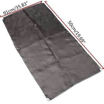 39.76x20 inch Real Plain Weave Carbon Fiber Cloth Carbon Fabric Twill