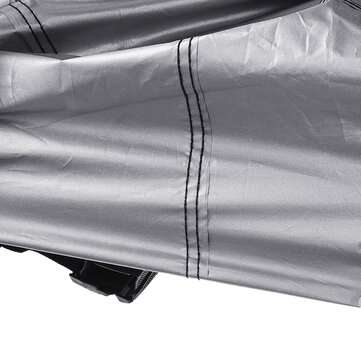 38x20" Patio Fire Pit Cover Waterproof Gas Grill BBQ Cover 420D Storage Bag