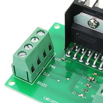 3A 75W DC PWM Speed Adjustable Motor Driver Module LMD18200T Geekcreit for Arduino - products that w