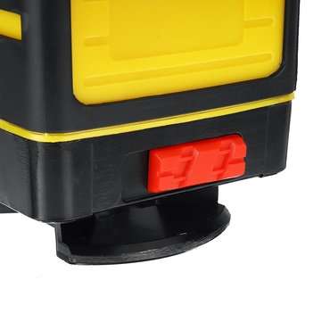3D 12 Lines Green Laser Level Remote Self-Leveling 360 Measuring + 2 Batteries