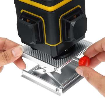 3D 12 Lines Green Laser Level Remote Self-Leveling 360 Measuring + 2 Batteries