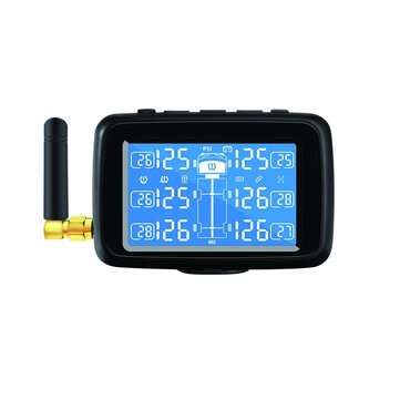 CAREUD U901T TPMS Wireless Tire Pressure Monitoring System with 6 External Senso... (COLOR.: SLIVER)