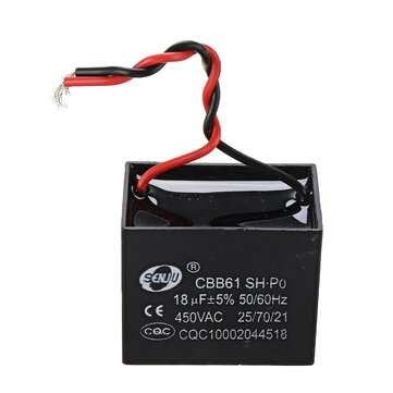 CBB61 18UF Starting Capacitance 450V AC Fan Capacitor CBB Motor Run Capacitor