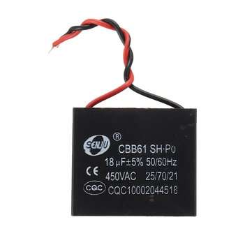 CBB61 18UF Starting Capacitance 450V AC Fan Capacitor CBB Motor Run Capacitor