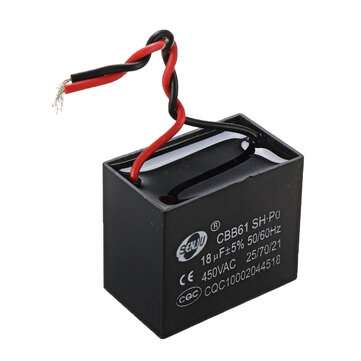 CBB61 18UF Starting Capacitance 450V AC Fan Capacitor CBB Motor Run Capacitor