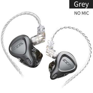 CCA CSN 1BA + 1DD Noise Reduction Earphone In-Ear Earbuds Monitor... (COLOR.: BLUE | TYPE: STANDARD)