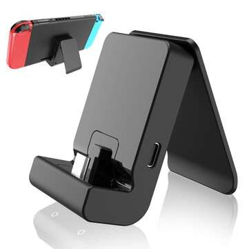 Charging Stand NS Game Console Charger Dock Station for Nintendo Switch Game Conso... (COLOR: BLACK)