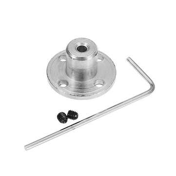 CHIHAI MOTOR 3/4/5/6mm Rigid Flange Coupling Motor Guide Shaft Coupler Motor Connecto... (SIZE: 4MM)