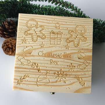 Christmas Ornament Wooden Gift Box Toys (NO.: 04#)