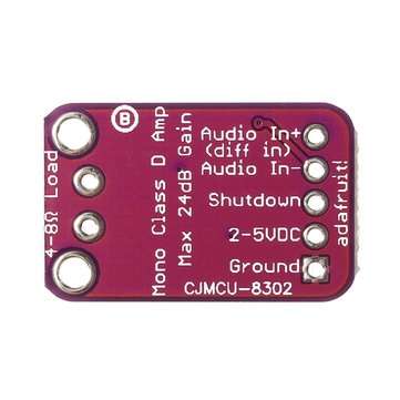 CJMCU-832 PAM8302 2.5W Single Channel Class D Audio Power Amplifier Development Board