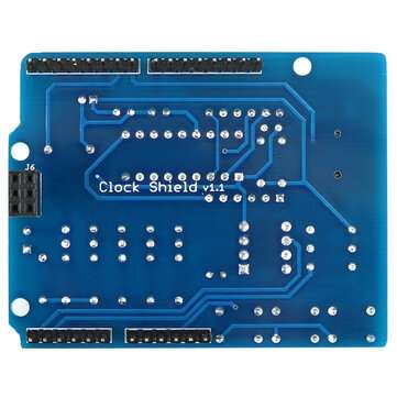Clock Shield RTC DS1307 Module Multifunction Expansion Board with 4 Digit Display Light Sensor and T