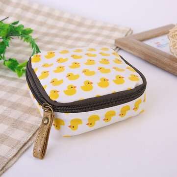 Cloth Waterproof Zipper Sanitary Napkin Cosmetic Storage Bag ... (COLOR.: 1)