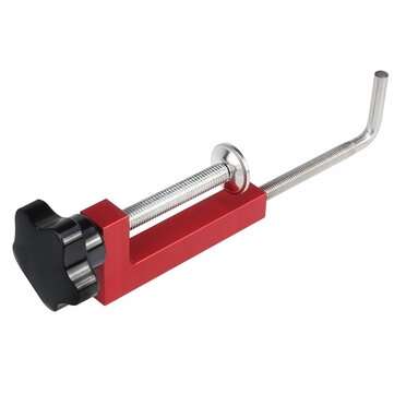 CNC Machined Aluminum Alloy 360 Ratary Fence Clamp Woodworking Clamp G Clip Dedic... (COLOR1: RED)