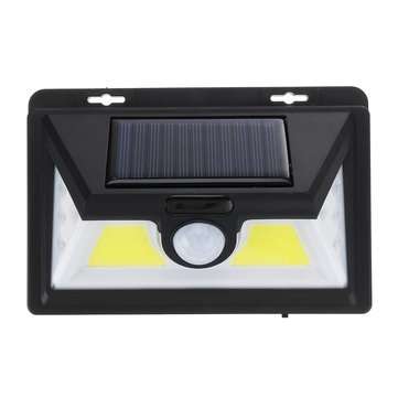 COB LED Wall Solar  Light PIR Motion Sensor Outdoor Garden Yard Lamp Waterproor