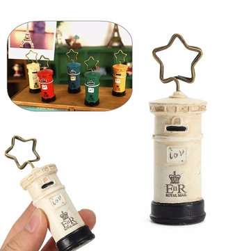 Color Random Mail Box Note Clip Crafts Creative Decorations