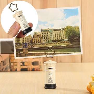 Color Random Mail Box Note Clip Crafts Creative Decorations