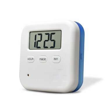 CR-210 Electronic Timing Medication Organizer Mini Portable Daily Vitamin Pill Cas... (COLOR.: BLUE)