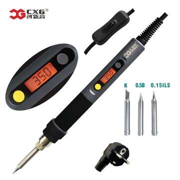 CXG  C60W Solder Iron LCD Adjustable Temperature NCT Digital Display Electric Sold... (PLUG: USPLUG)