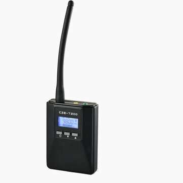 CZERF CZE-T200 0.2w Protable Stereo PLL Wireless Broadcast FM Transmitter Kits 76-108MHz Adjustable