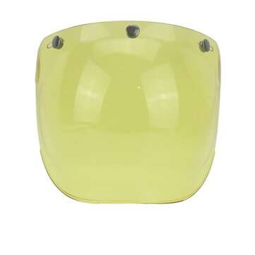CYCYLEGEAR Bubble Shield Helmet Lens For Half Retro Flying Helmet Tri-buckle Lens With ... (TYPE: 6)