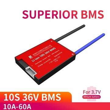 DALY DL10S 10S 36V BMS Battery Protection Board 15A 20A 30A 4... (CURRENT: 30A | TYPE: SEPARATEPORT)