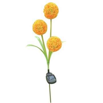 Dandelion LED Optical Fiber Solar Power Outdoor Light Lamp (NO.: 1)