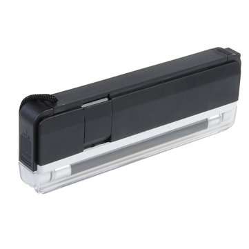 DANIU 2 in 1 UV Black Light Torch Portable Fake Money Cash Detector