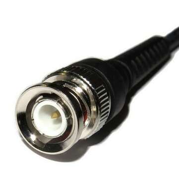 DANIU P1013 BNC Q9 Male Plug To BNC Q9 Male Plug Oscilloscope Test Probe Cable Lead 100CM