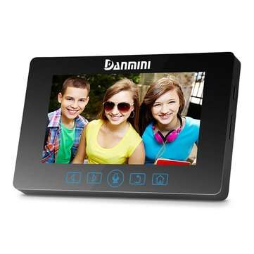 Danmini YB-43HD-MT Digital Peephole Viewer Camera 2MP 4.3 inch IR Night Vision Video PIR Door Bell
