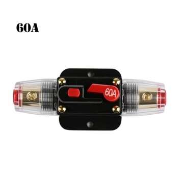 DC 12V 30A 60A AMP Car Audio Video Solar Energy Inline Power Protection Circuit Br... (CURRENT: 60A)