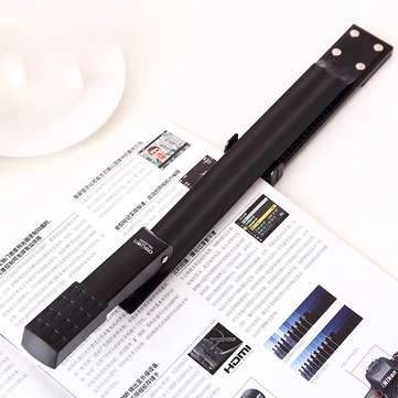 Deli 0334 Long Reach Stapler A3 Sewing Machine Stapler 25 Sheet Capacity Long Arm Standard Staplers