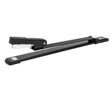 Deli 0334 Long Reach Stapler A3 Sewing Machine Stapler 25 Sheet Capacity Long Arm Standard Staplers