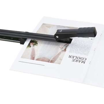 Deli 0334 Long Reach Stapler A3 Sewing Machine Stapler 25 Sheet Capacity Long Arm Standard Staplers