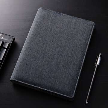 Deli 22275 Thickened Loose-leaf Book Student Notebook Simple handbook Office Business Fabric Noteboo