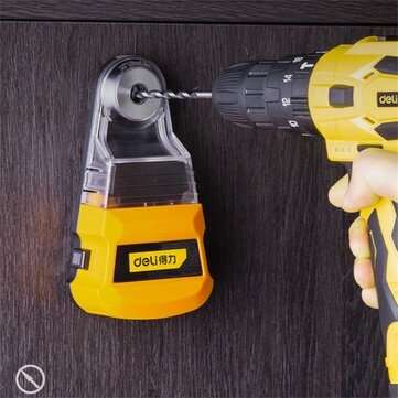 DELI Electric Drill Dust Collector Household Cordless Wall Drilling Dust Suction Cleaning Tools For