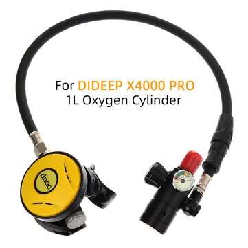 DIDEEP 2nd Stage Scuba Explorer Air Diving Dive Regulator Octopus Valve (TYPE: TYPEB)
