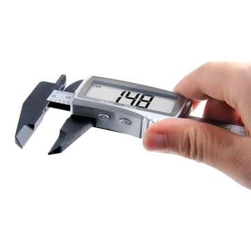 Digital Caliper 150mm Electronic Digital Vernier Caliper Carbon Fiber Large LCD Screen Display Micro