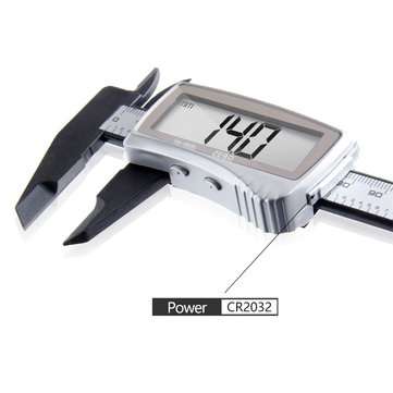 Digital Caliper 150mm Electronic Digital Vernier Caliper Carbon Fiber Large LCD Screen Display Micro
