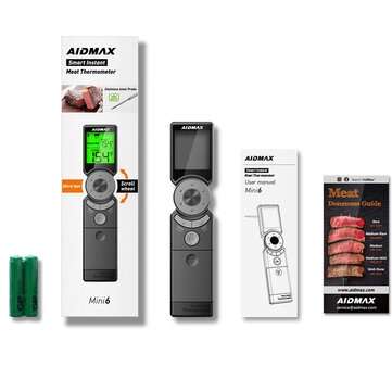 Digital Instant Read Food Thermometer Waterproof IP65 Electronic Kitchen BBQ Grill Meat Thermometer