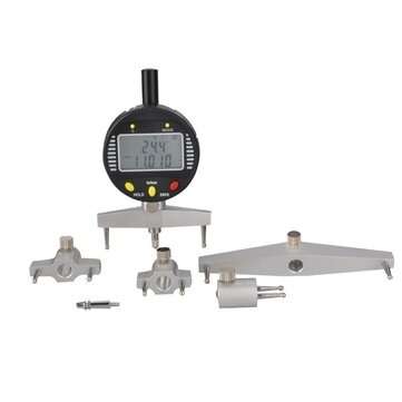 Digital Semi-diameter Gauge Digital Radiu Indicator with 5 Changeable Measuring Jaws Measurement Too