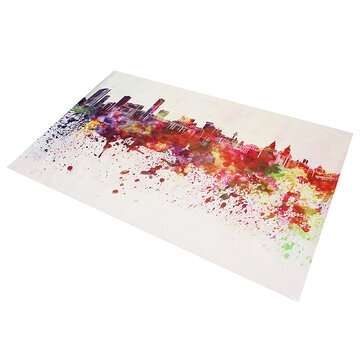 DIY Art Painting Color City Building Painting Canvas Decor Home Decoration Wall Pictures Living Room