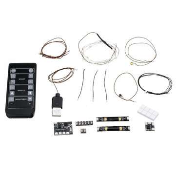 DIY LED Light String Kit For LEGO 21319 Television Series Friends... (TYPE: REMOTEANDBULBSOCKET220V)