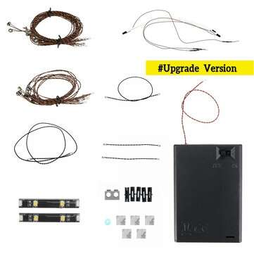 DIY LED Light String Kit For LEGO 42083 Bugatti Chiron Technic Set (TYPE: UPGRADE)