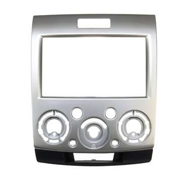 Double 2 Din Car Stereo Fascia Panel Adaptor For Ford Ranger PJ PK Mazda BT-50 (COLOR1: GOLD)