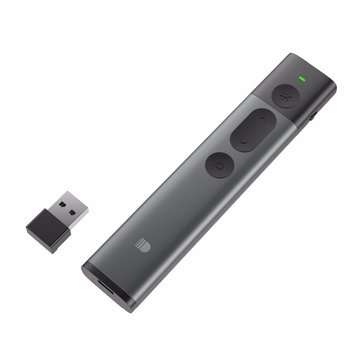 Doosl DSIT032 2.4G Wireless Green Light Laser Pointer Presenter for PPT Speech Meeting Presentation