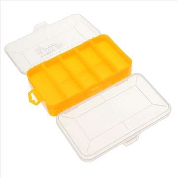 Double Tool Box Electronic Plastic Parts Toolbox Casket SMD SMT Screw Component Storage Box